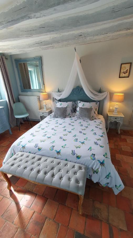 La Ferme Blanche Bed and Breakfast Cussay Esterno foto