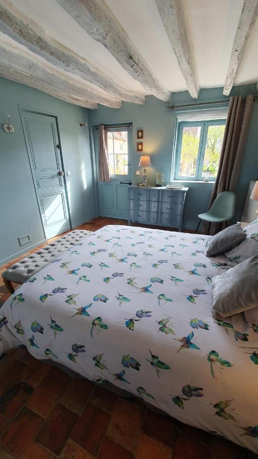 La Ferme Blanche Bed and Breakfast Cussay Esterno foto